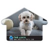 3.5x2.5 Customized House Shaped Indoor Magnets 40 Mil
