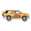 5.125x2.25 Customized SUV Shaped Indoor Magnets 40 Mil