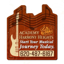 2.25x2.5 Musical Note Shaped Business Card Indoor Magnets - 30 Mil