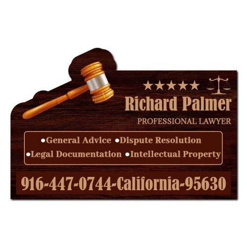 3x2 Gavel Shaped Business Card Outdoor Magnets - 30 Mil