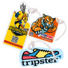 Customized Die-Cut Luggage Tags – Freeform Shapes, Up to 20 sq. in
