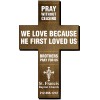 4x6.5 Custom Cross Shaped Church Magnets 20 Mil