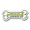 3.5x1.5 Personalized Bone Shaped Indoor Magnets 30 Mil