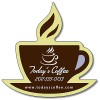 3.5x3.5 Promotional Logo Coffee Mug / Tea Cup Shaped Magnets - Outdoor & Car Magnets 30 Mil
