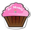 4.08x3.74 Promotional Cupcake Shaped Indoor Magnets 30 Mil