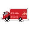 4.5x2.25 Custom Imprinted Delivery Truck Shaped Magnets - Outdoor & Car Magnets 30 Mil