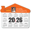 4.75x3.87 Customized House Shaped Indoor Magnets 30 Mil