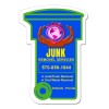 2.44x3.50 Custom Trash Can Shaped Magnets 20 Mil