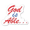 2.73x2.18 Custom Text Logo Shaped Magnets 20 Mil