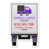 3.02x4.59 Custom Truck Shaped Magnets 20 Mil