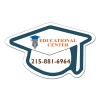 3.32x2.06 Custom MortarBoard Cap Shaped Magnets 20 Mil