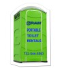 3.32x5.41 Custom Portable Toilet Shaped Magnets 20 Mil