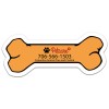 3.50x1.50 Custom Bone Shape Magnets 20 Mil