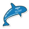3.79x3.69 Custom Dolphin Shaped Magnets 20 Mil