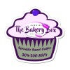 4.05x3.79 Custom Cup Cake Shaped Magnets 20 Mil