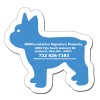 4.26x3.92 Custom Dog Shaped Magnets 20 Mil