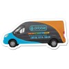 4.32x1.99 Custom Van Shaped Magnets 20 Mil
