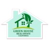 4.33x2.75 Custom House Shaped Magnets 20 Mil