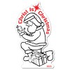 4.47x7.52 Custom Santa Shaped Magnets 20 Mil