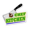 4.50x4 Custom Kitchen Knife Shaped Magnets 20 Mil