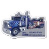4.93x3.04 Custom Truck Shaped Magnets 20 Mil