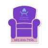 4.96x5.57 Custom Chair Shaped Magnets 20 Mil