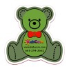 4x4 Custom Bear Shaped Magnets 20 Mil