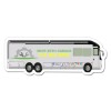 5.13x1.90 Custom Bus Shaped Magnets 20 Mil