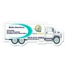 5.25x2.10 Custom Truck Shaped Magnets 20 Mil