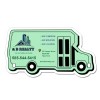5.50x3 Custom Van Shaped Magnets 20 Mil