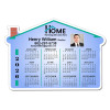 7x5 Custom House Shaped Magnets 20 Mil