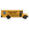 1.37x3.68 Custom Printed Bus Shaped Magnets 20 Mil
