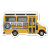 2.68x4.93 Custom Bus Shaped Magnets 20 Mil
