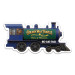 4.1748 x 1.995 Custom Train Shaped Magnets 20 Mil 