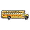 5.25x1.75 Custom School Bus Shape Magnets 20 Mil