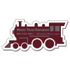 4x1.9 Custom Train Shape Magnets 20 Mil
