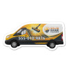 3.75x1.62 Custom Van Shaped Magnets 20 Mil