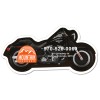 4.25x2 Custom Motorcycle Shaped Magnets 20 Mil