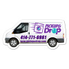 4.75x2.21 Custom Printed Sprinter Van Shaped Magnets 20 Mil 