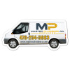 4.75x2.213 Custom Sprinter Van Shape Magnets 20 Mil