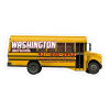 4.88x2.12 Custom Printed School Bus Shape Magnets 20 Mil