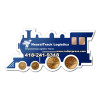 4x1.9 Custom Train Engine / Locomotive Shape Magnets 20 Mil 