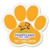 6.50x6.24 Custom Paw Shaped Magnets 20 Mil