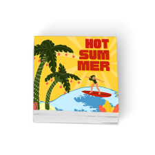 3.5x4 Inch Customized Rectangle Full Color Outdoor Removable Vinyl Stickers
