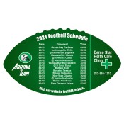 4x7 Custom One Team Arizona Team Football Schedule Health Care Football Shape Magnets 20 Mil