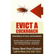 3x5 Custom Mouse Bug Pest Control Magnets 20 Mil Square Corners