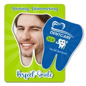 3.5x4.5 Custom Picture Frame Tooth Punch  Magnets 20 Mil 