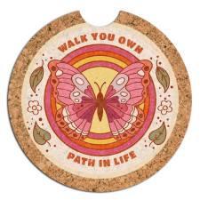 2.625 Inch Custom Full Color Car Cork Coasters