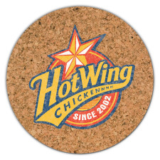 3 Inch Custom Full Color Circle Cork Coasters
