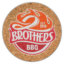 3.5 Inch Custom Full Color Circle Cork Coasters